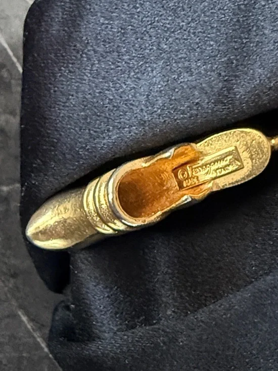 Authentic* Salvatore Ferragamo | Shoe Charm Bucket Bag - Picture 9 of 15